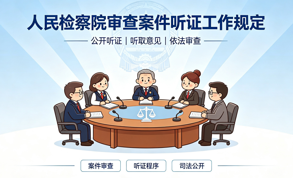 人民检察院审查案件听证工作规定