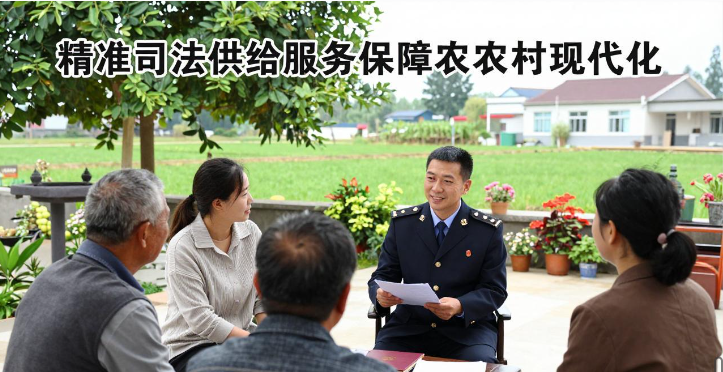 以精准司法供给服务保障农业农村现代化